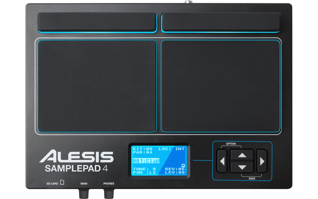 Alesis - SamplePad 4 - Elektronisk Percussion & Sampling Pad