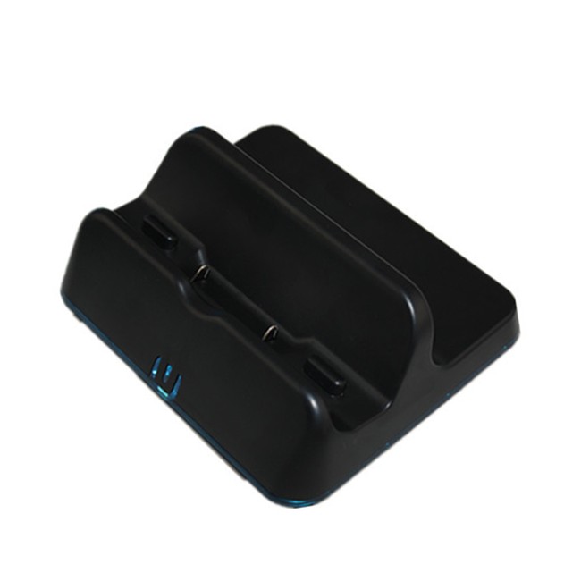 ZedLabz Wii U Gamepad Controller Charging Cradle Docking Station Stand - Black