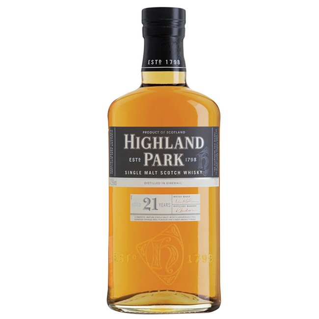 Highland Park - 21 Års Single Malt, 70 cl