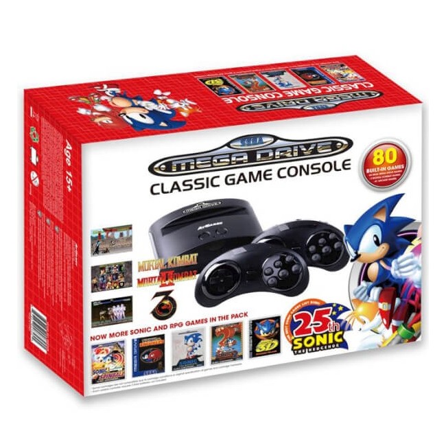 Sega Megadrive Classic Game Console (Sonic 25th Anniversary Edition)