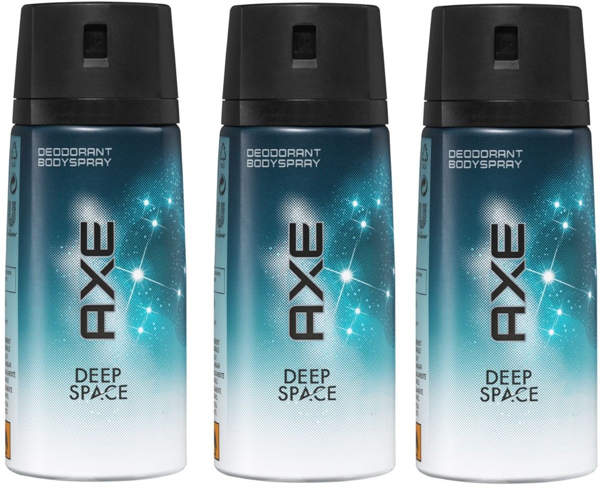 Ongelofelijk Andes Voorwaarde Buy AXE - 3x Deep Space Deo Spray 150 ml
