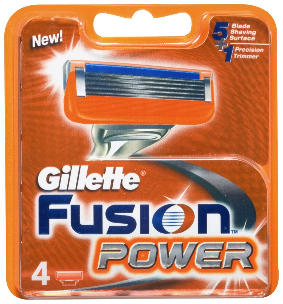 i tilfælde af destillation sig selv Køb Gillette - Fusion Power Blade 4 stk.