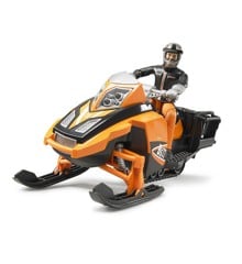Bruder - Snow mobile with driver and accessories (63101)