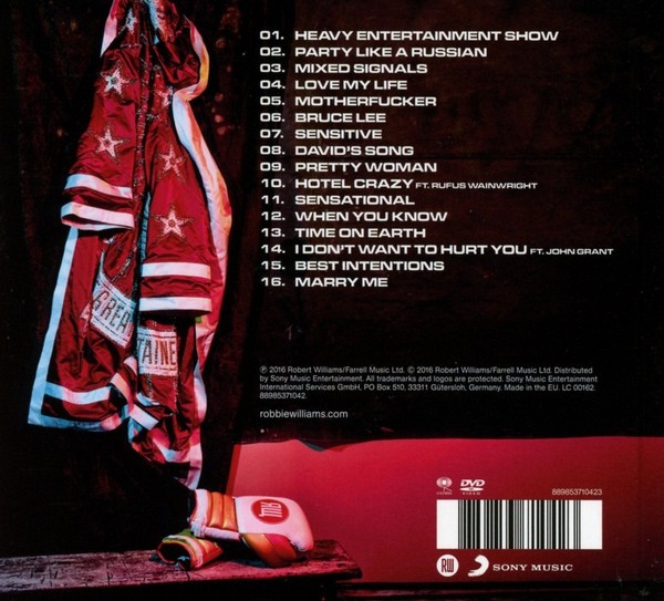 Kop Robbie Williams Heavy Entertainment Show Cd Kop Robbie Williams Heavy Entertainment Show Cd