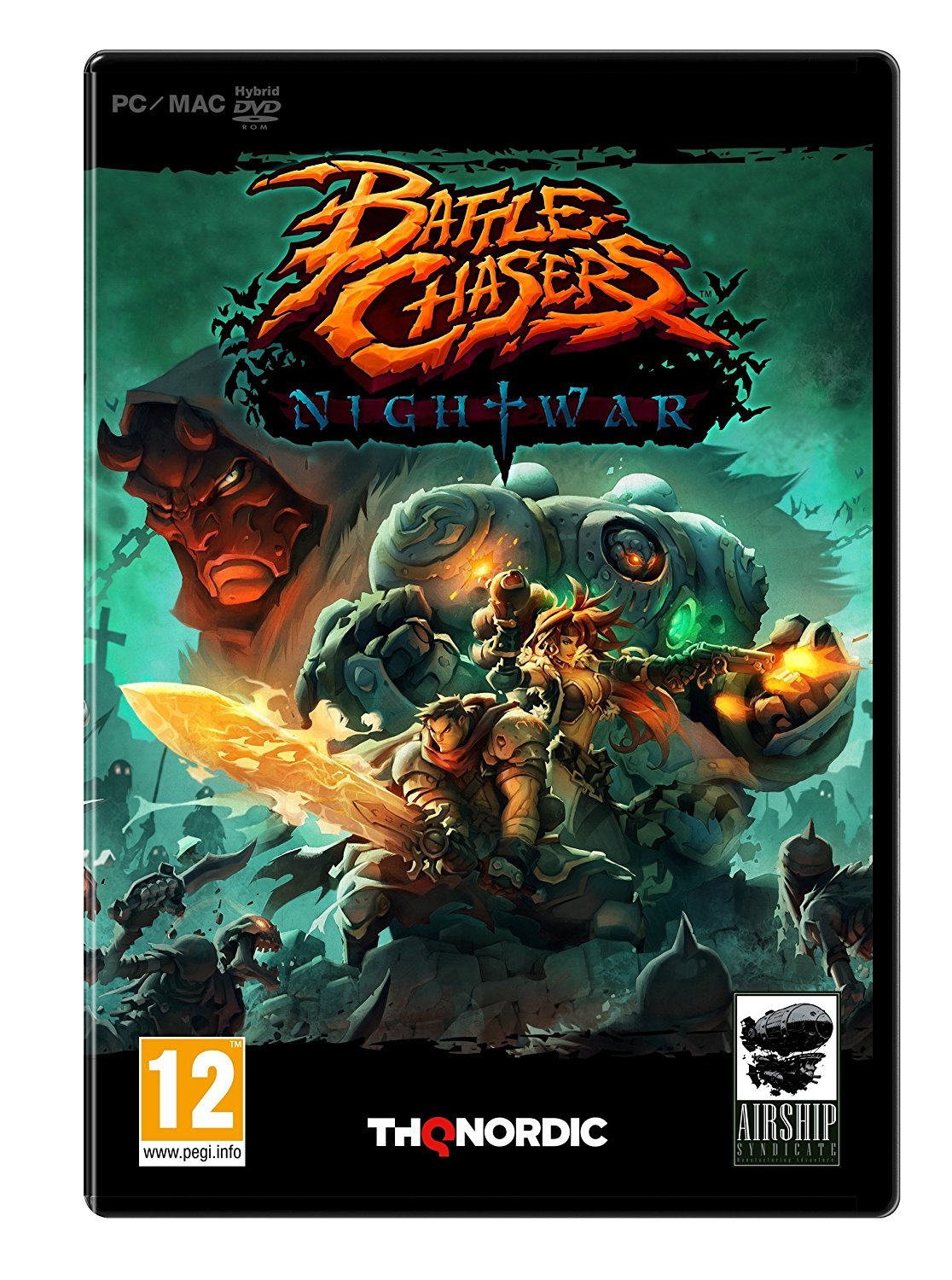 Battle chasers nightwar прохождение багровый сад