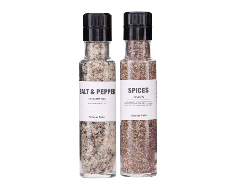 Nicolas Vahé - Salt/Peber Everyday Mix + Krydderiblanding Grønsager
