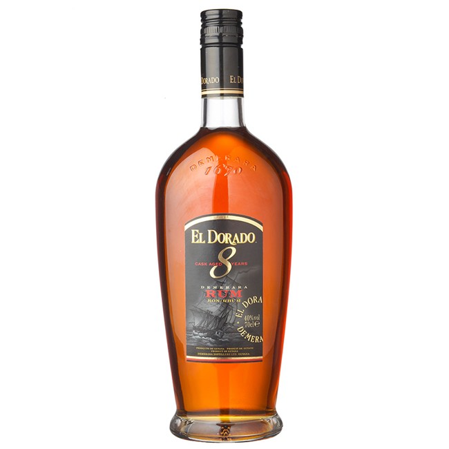 El Dorado - 8 YO Rum, 70 cl