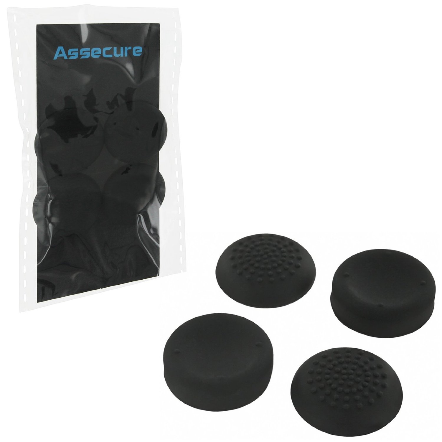 Køb Assecure concave & convex silicone thumb stick grip caps for PS3 ...