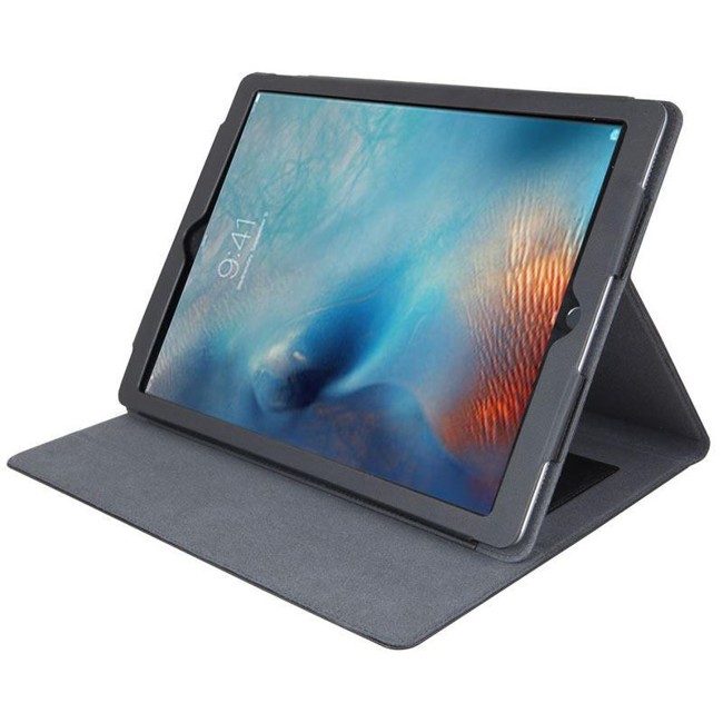 Urban Factory Leather Folio Case with Stand for 12.9-Inch iPad Pro - Black