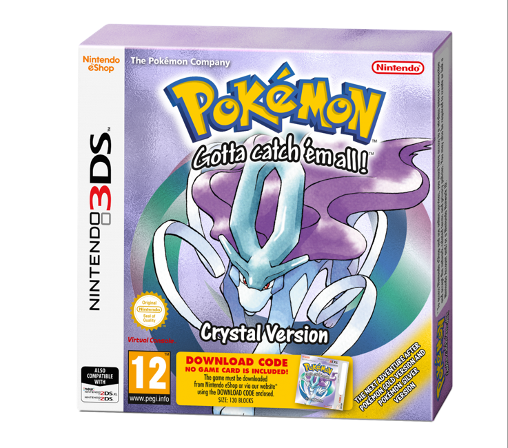 Pokemon Crystal (Code in a box)