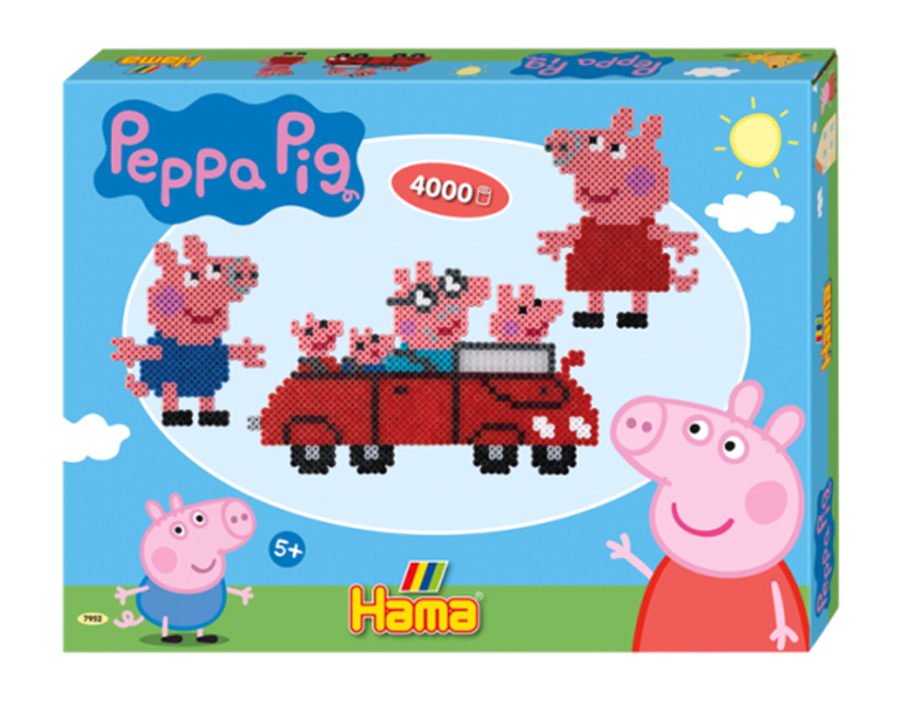 HAMA - Midi Beads - Peppa Pig Giftbox (387952)