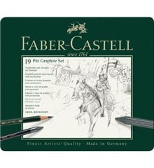 Faber-Castell - Set Pitt Graphite medium Metalletui