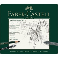 Faber-Castell - Set Pitt Graphite medium Metalletui