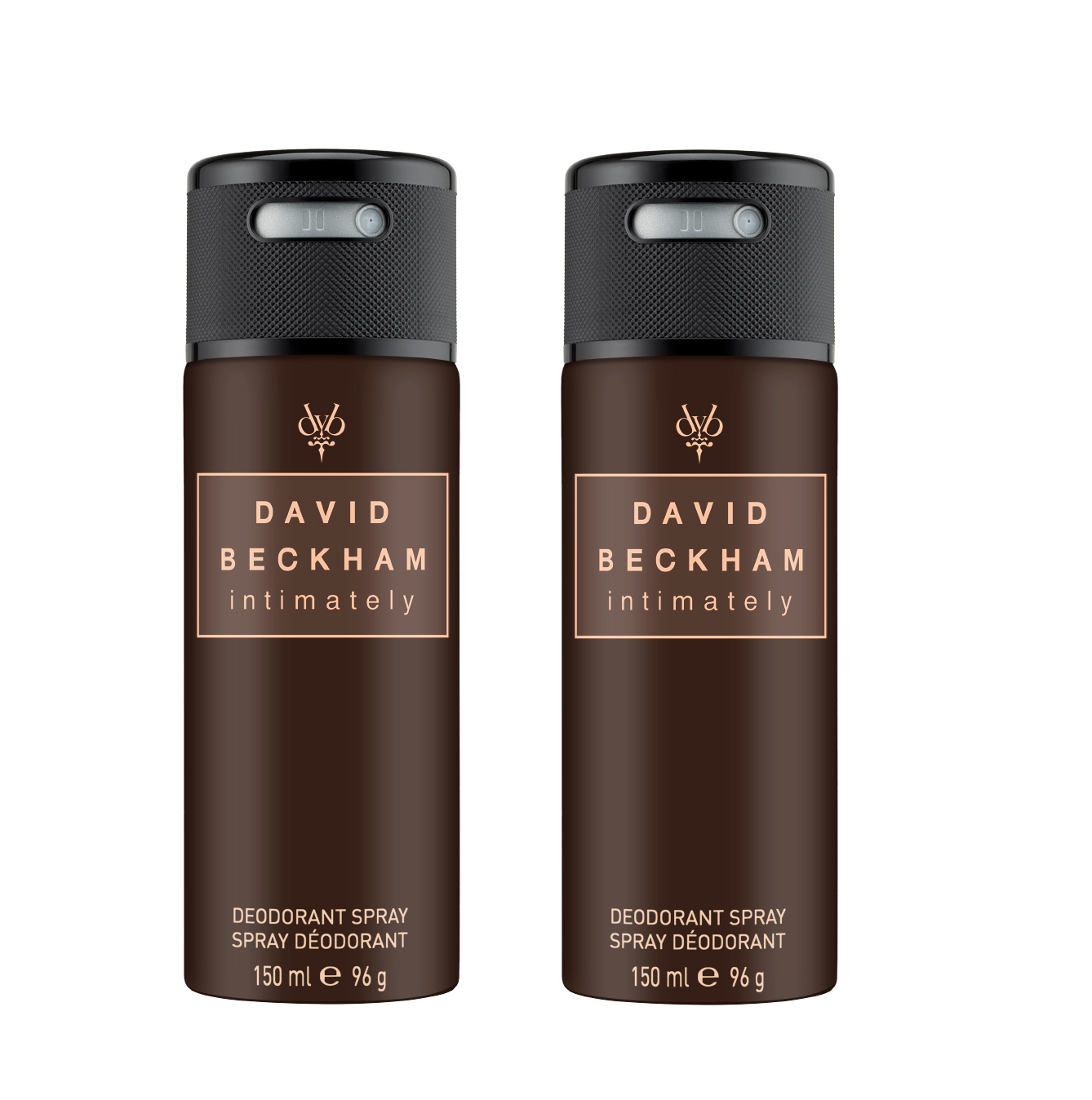 David Beckham - 2x Intimately Deodorant Spray 150 ml - Skjønnhet