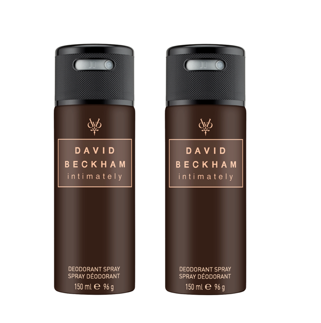 David Beckham - 2x Intimately Deodorant Spray 150 ml