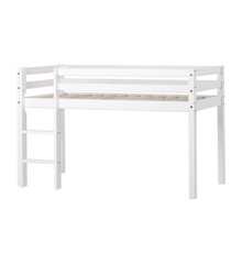 Hoppekids - ECO Dream Semi-high Bed 70x160 cm, White