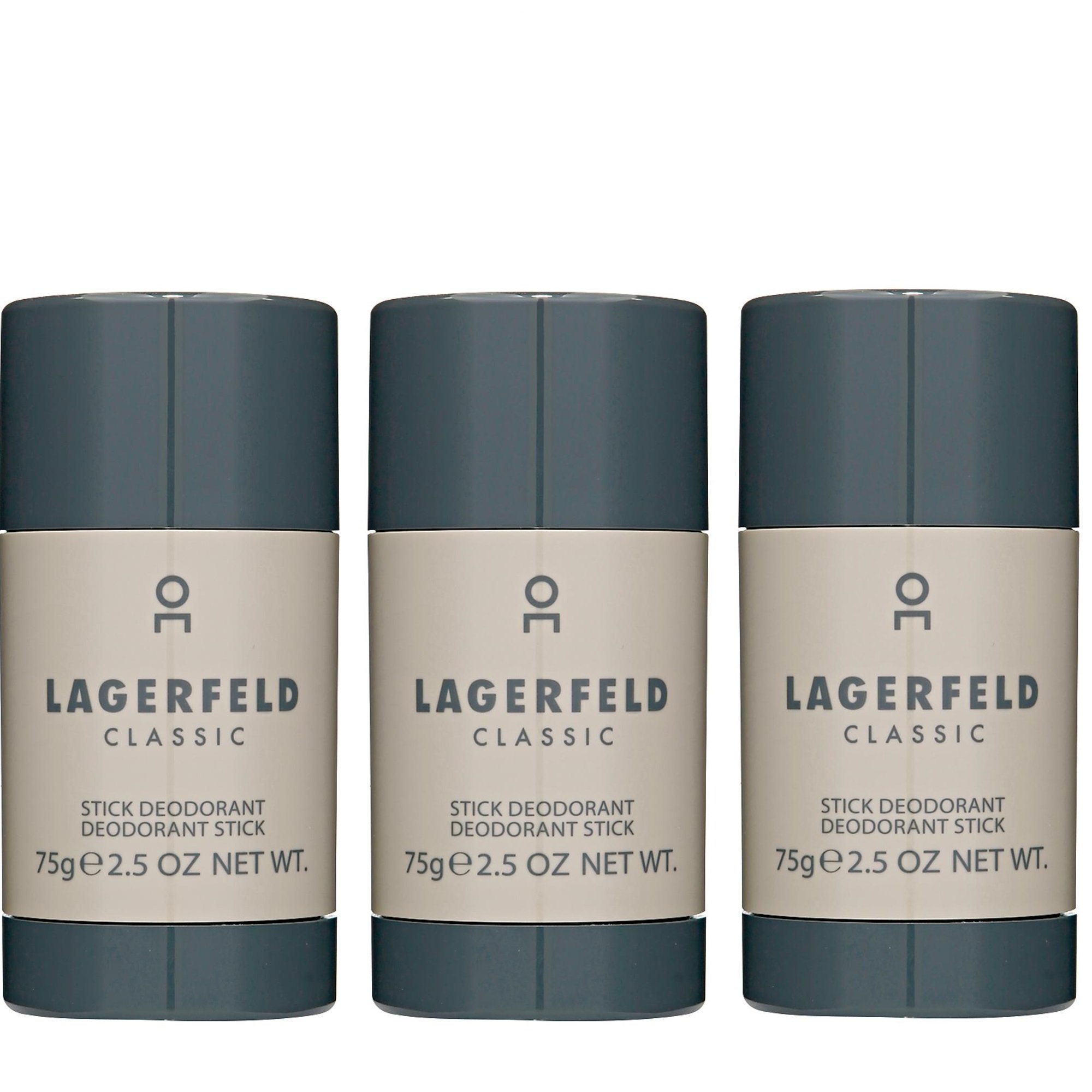 Karl Lagerfeld - 3x Classic Deodorant Stick - Skjønnhet
