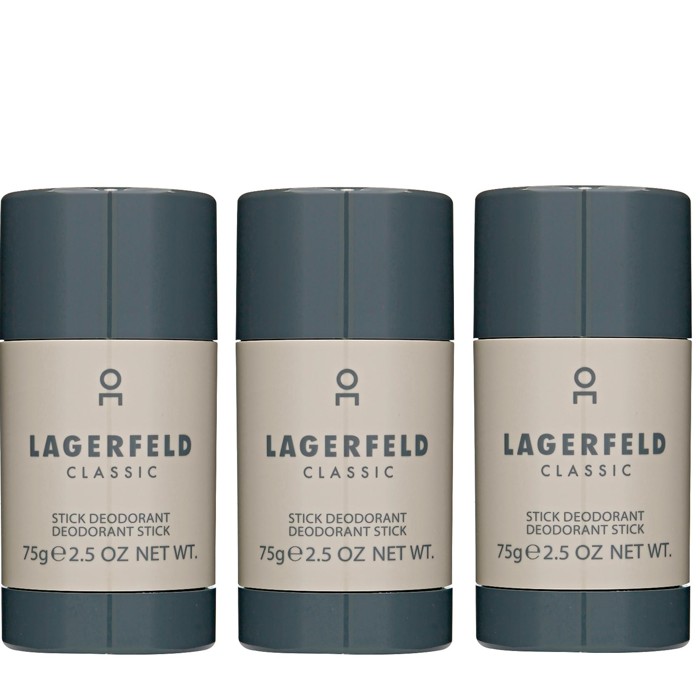 Karl Lagerfeld - 3x Classic Deodorant Stick
