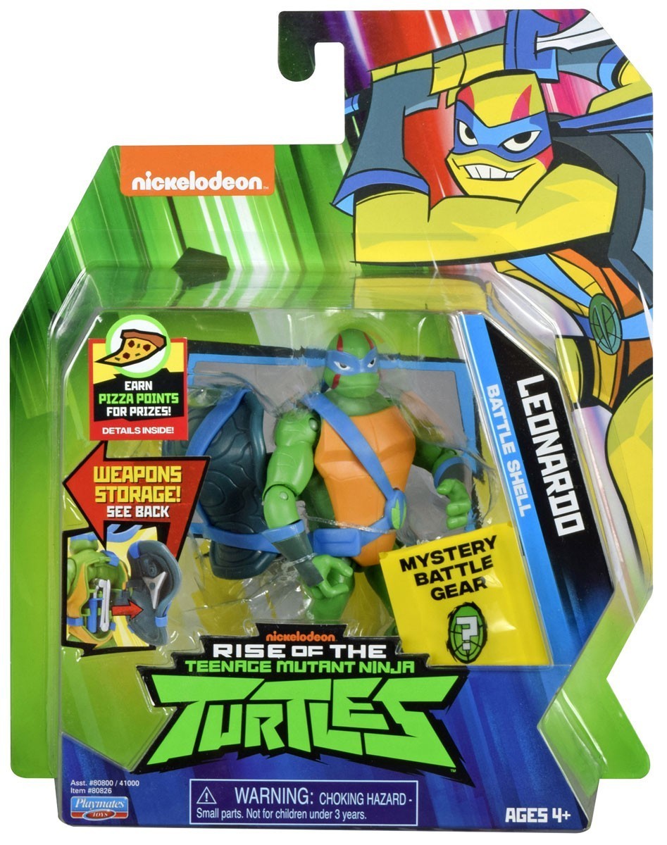 Kaufe Rise Of The Teenage Mutant Ninja Turtles Battle Shell Leonardo Action Figure 80826 Blue Tmnt Leonardo Inkl Versand