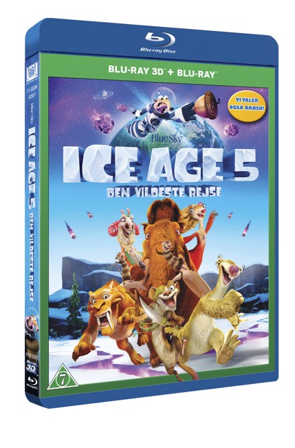 Ice Age 5: Den Vildeste Rejse (3D Blu-Ray)