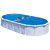 GRE - Swimming Pool - Oval hvid stål - 730x375x132cm (28.217 Liter) thumbnail-2