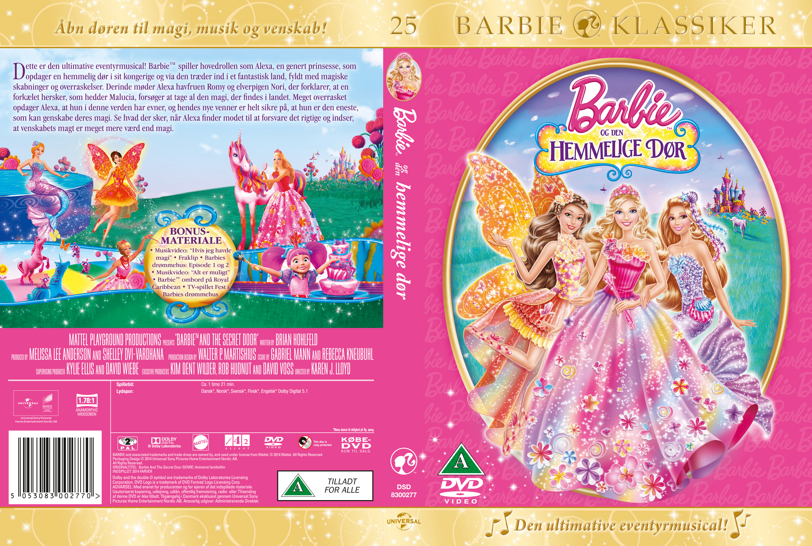 barbie and the secret door dvd