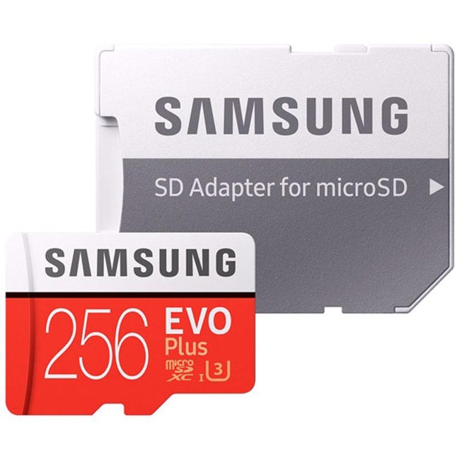 Samsung Evo Plus MicroSDXC Hukommelseskort MB-MC256GA/EU - 256GB