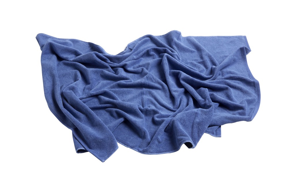 HAY - Frotté Håndklæde 100 x 150 cm - Blå