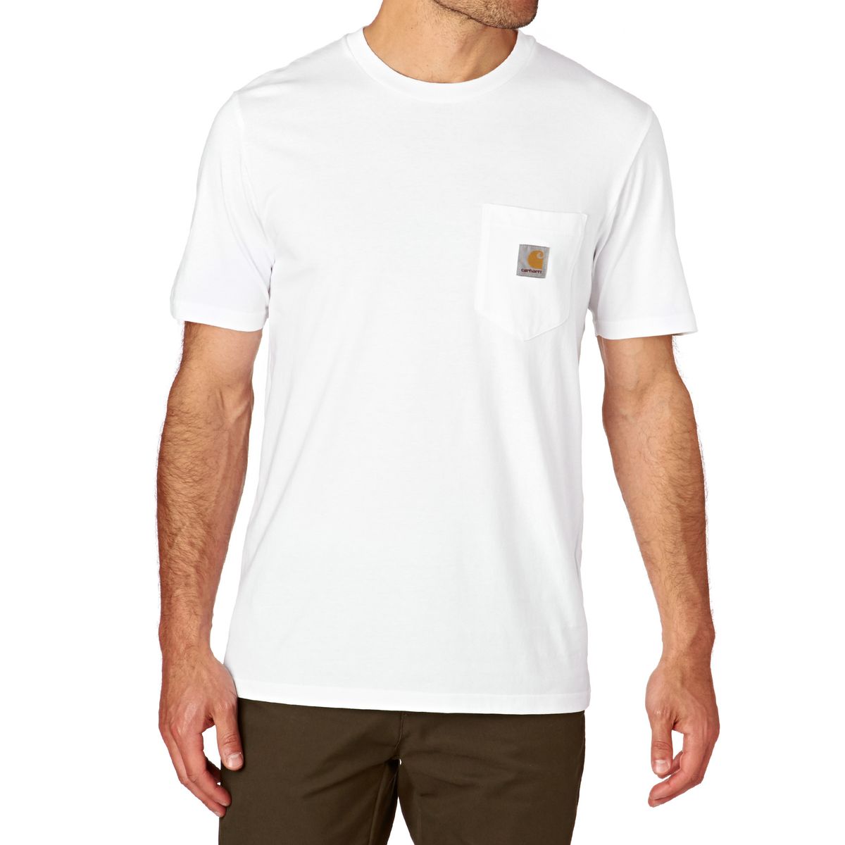 Koop Carhartt 'Pocket' T-shirt - White