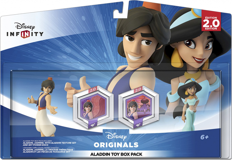 Disney Infinity 2.0 Aladdin Toy Box Set