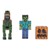 Minecraft Zombie With Zombie Horse Action Figure Set Series 4 thumbnail-2