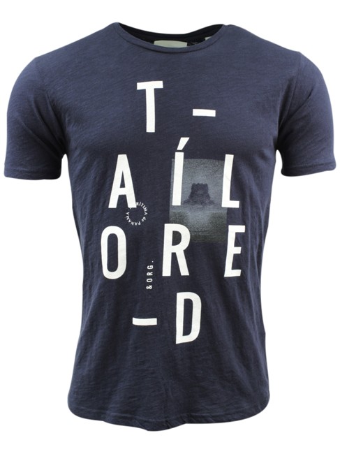 Tailored & Originals 'Riverstown' T-shirt - Blå