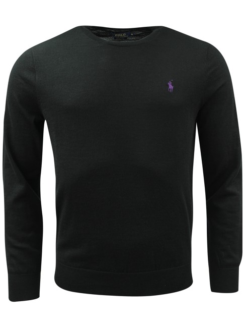 Ralph Lauren 'Basic' Sweater - Sort
