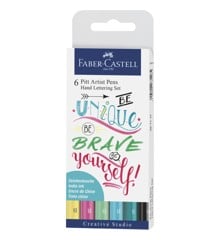 Faber-Castell - Pitt Artist - Kalligrafisæt - Pastel (267116)