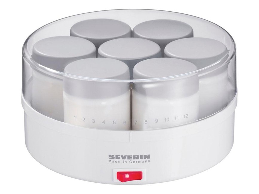 Severin - Yoghurtmaskine 13 watt - Hvid/Grå