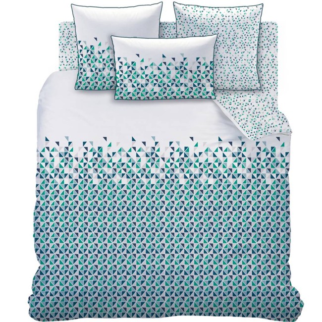 Matt & Rose Tendance mosaicque - Duvet cover - 240 x 220 cm - Multi - Includes 2 pillowcases