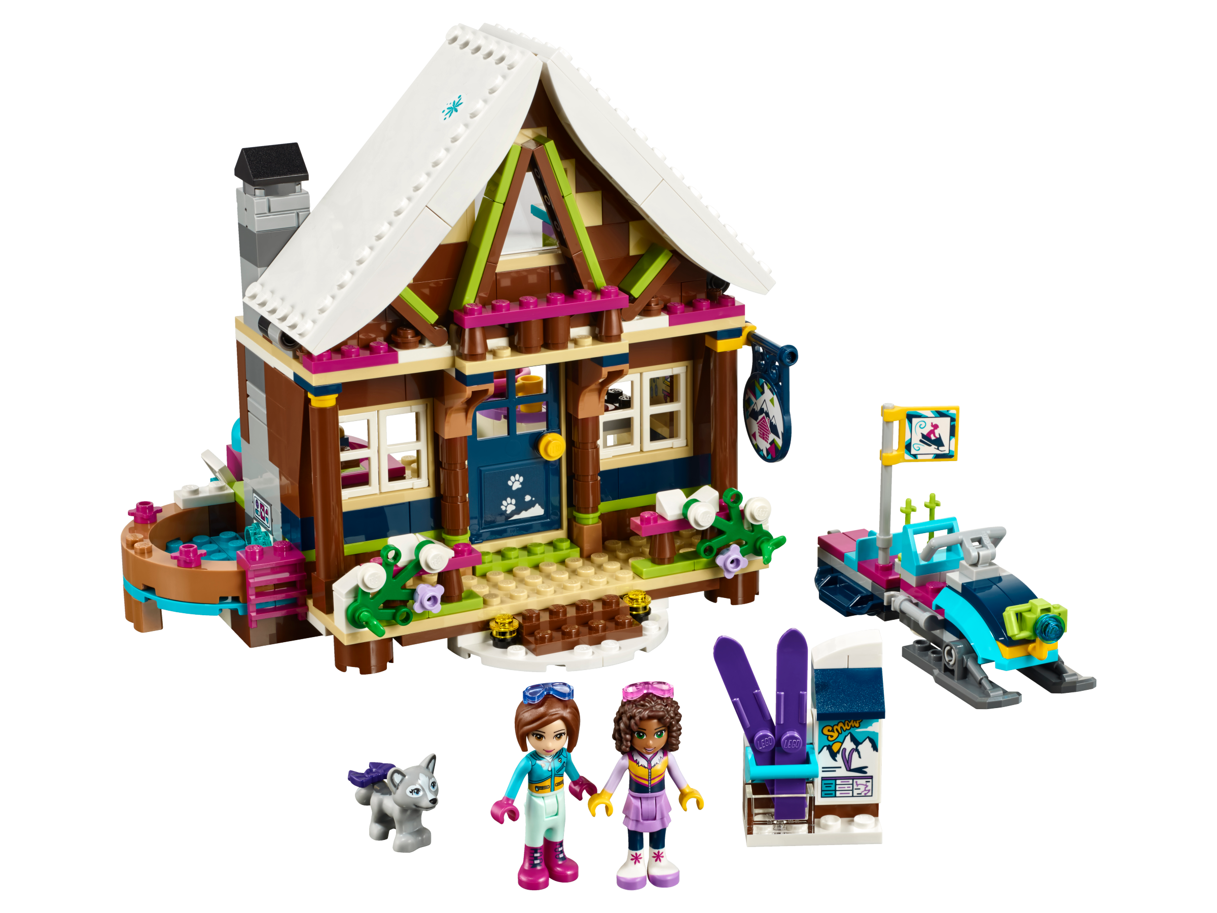 Køb LEGO - Skisportsstedets hytte (41323)