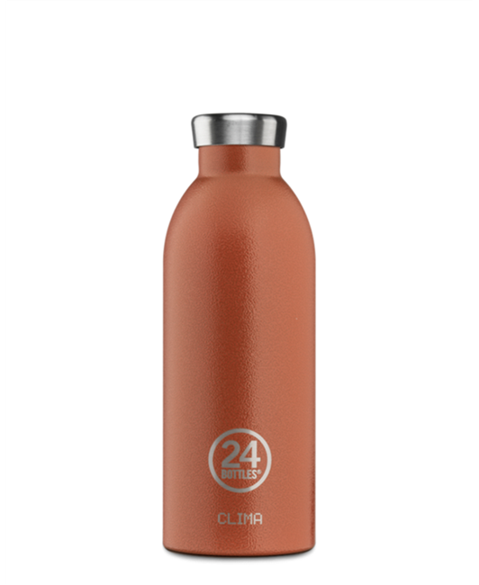 24 Bottles - Clima Vandflaske 0,5 L - Sunset Orange