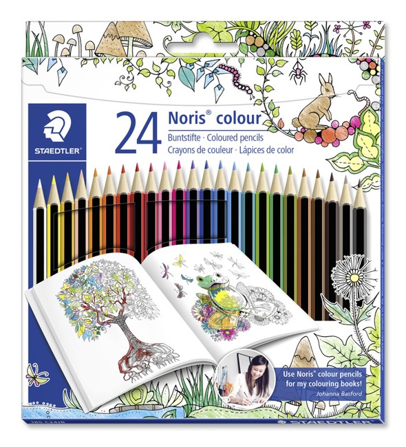 Staedtler - Noris colour – Johanna Basford Edition, 24 stk