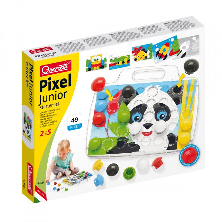 Quercetti - Fantacolour - Pixel Junior Basics (28-4206-00)