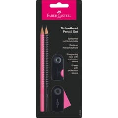 Faber-Castell - Sparkel Blyant - Sort/Pink