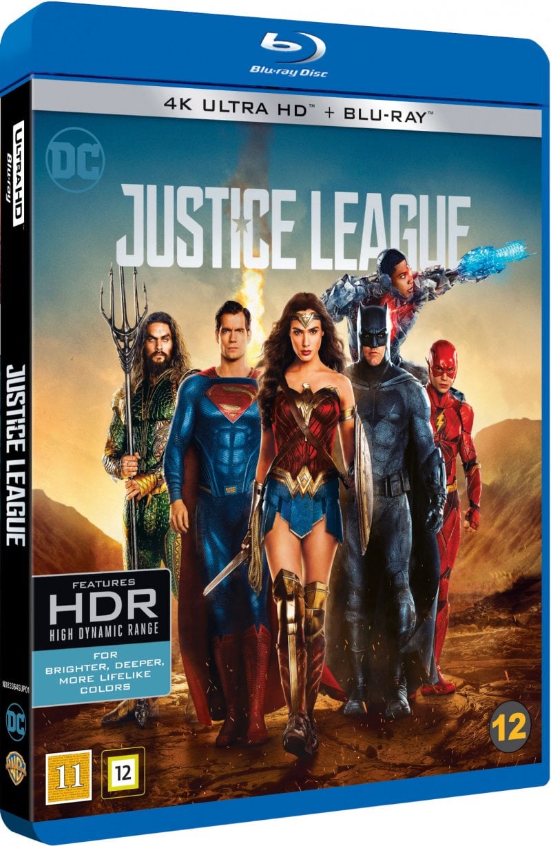 Justice League (4K Blu-Ray) - Filmer og TV-serier