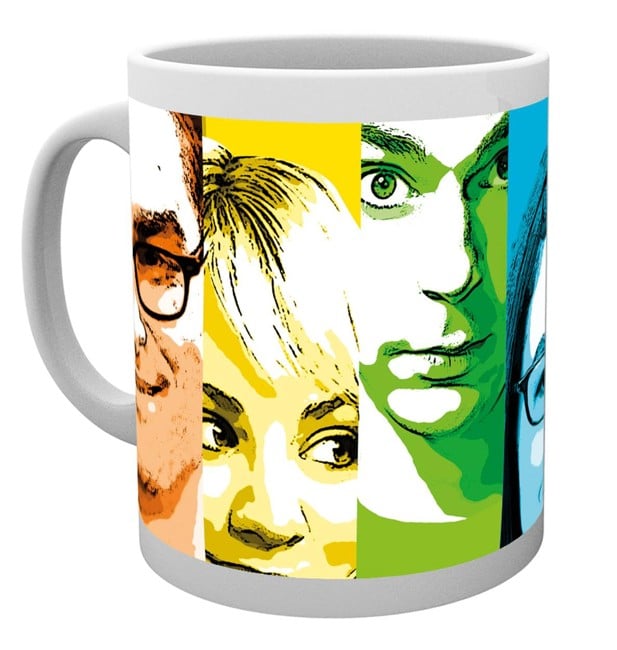 The Big Bang Theory Rainbow Coffee Mug