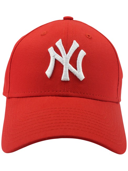 New Era League Basic New York Yankees Cap Scarlet