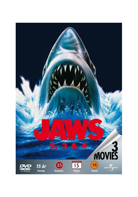 Osta Jaws 2, 3 & The Revenge - DVD
