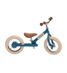Trybike - Steel Balanscykel 2-Hjul, Vintage blå