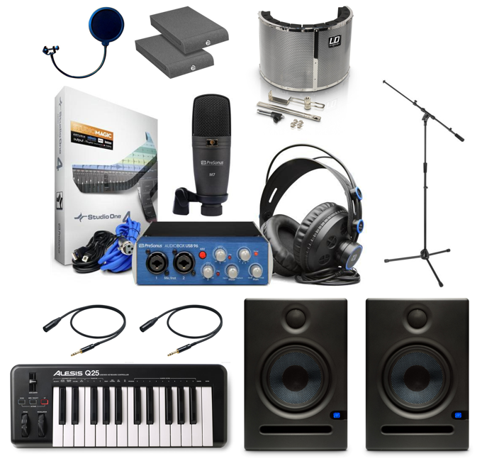 Presonus - Audiobox USB 96 Studio - USB Audio Interface & Studio Bundle 3