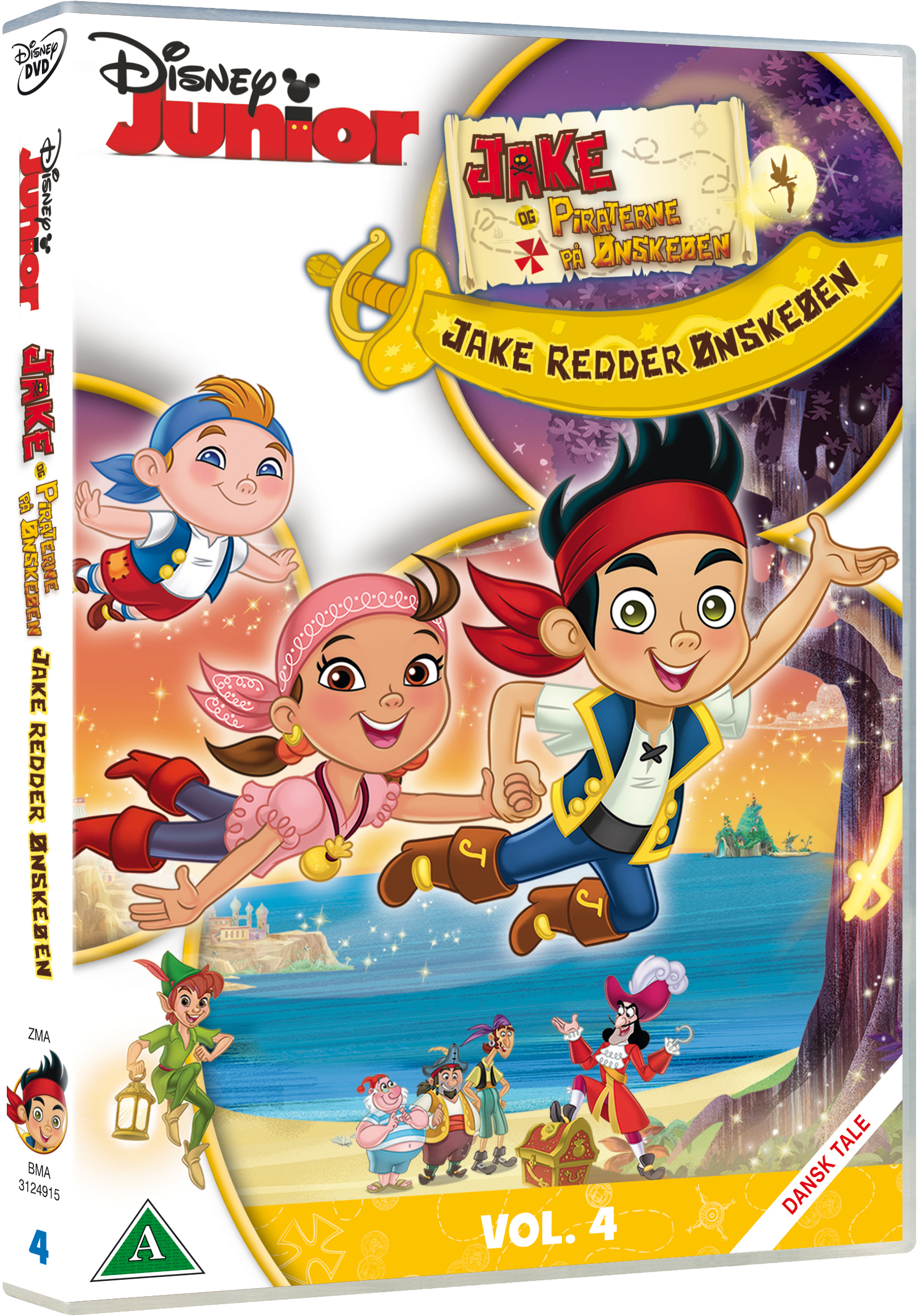 underholdning Rusland solnedgang Køb Disneys - Jake og Piraterne redder ønskeøen - DVD