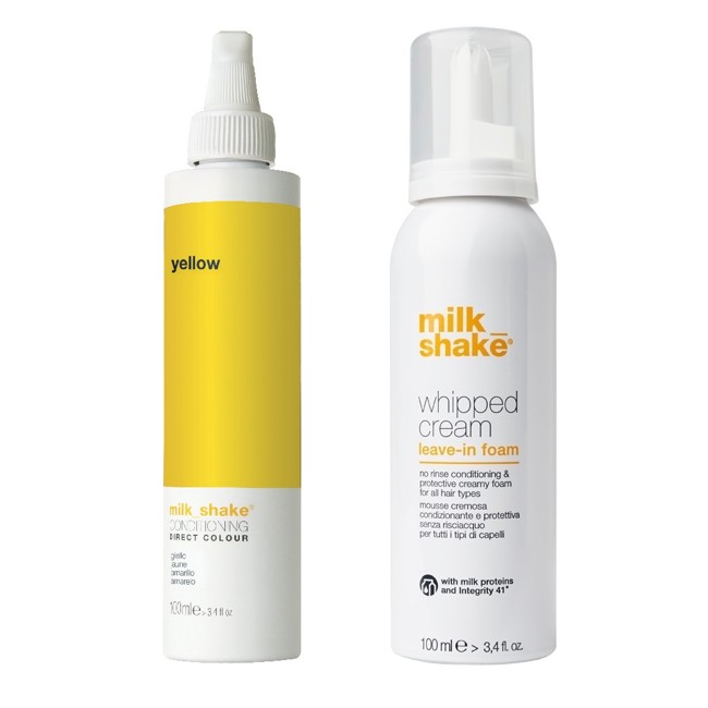 milk_shake - Whipped Cream 100 ml + Direct Colour 100 ml - Yellow