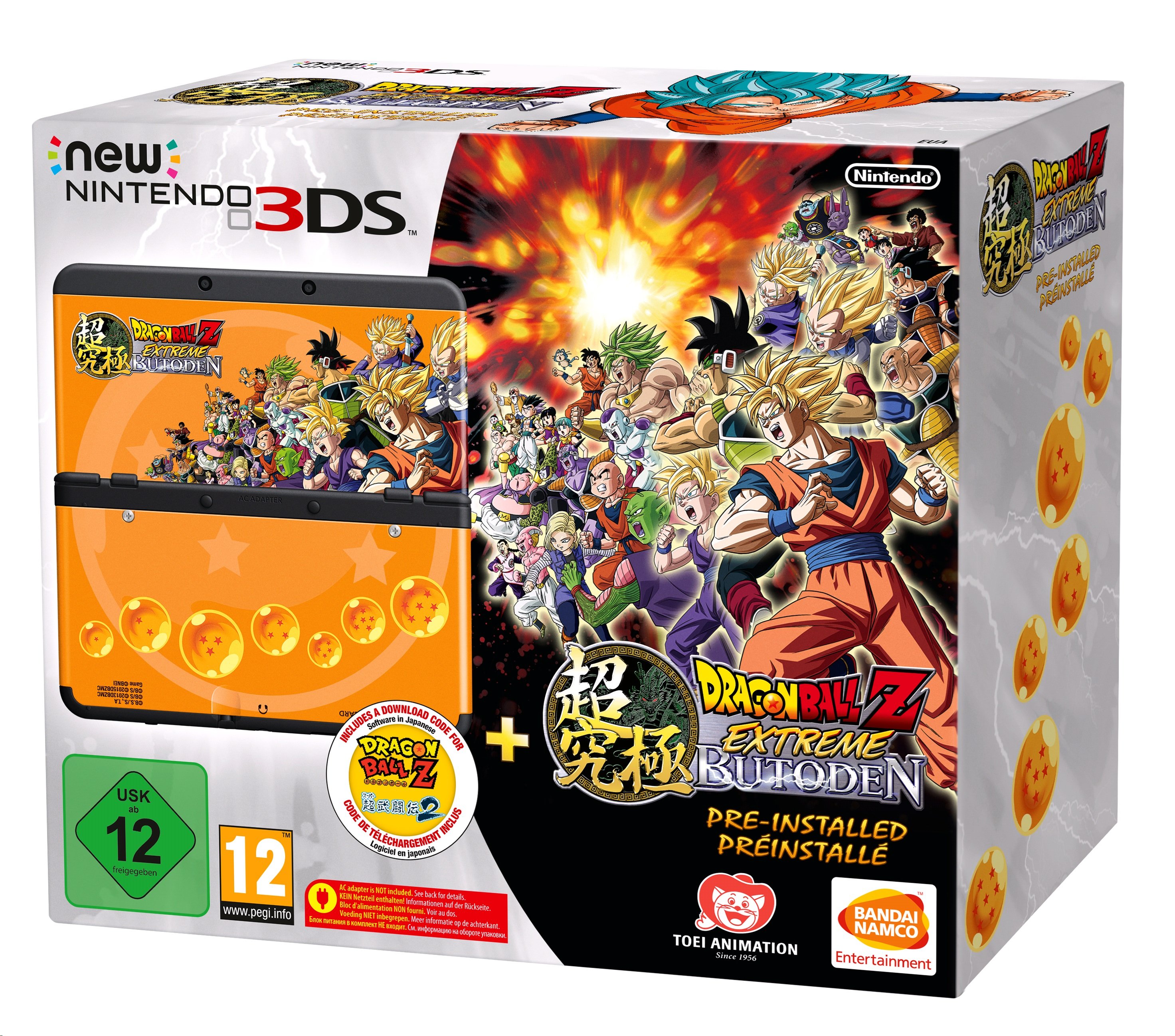 Definition Akvarium negativ Køb New Nintendo 3DS Console - Dragon Ball Z: Extreme Butoden Edition